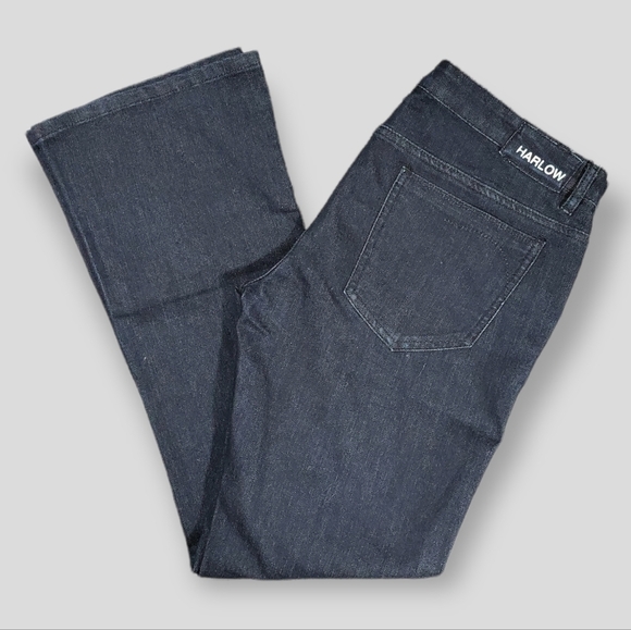 Harlow Ella Dark Wash Mid-rise Bootcut Jeans - Picture 1 of 6